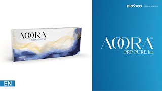 Aoora™ PRP Pure kit for obtaining PRP with reduced content of leukocytes for the scalp treatment [upl. by Aillij]