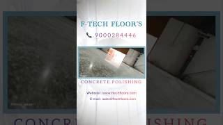 Concrete polishing densification flooring shorts construction reels civilengineering viral [upl. by Sansen]