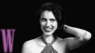 Margaret Qualley Talks Drive Away Dolls amp Her First Kiss  W Magazine [upl. by Veats]