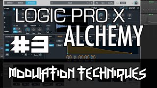 Logic Pro X  Alchemy Tutorial  PART 3  Modulation AHDSR LFO Sequencer FX [upl. by Strage]