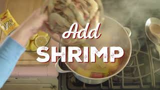 RECIPE Zatarains Easy Shrimp Boil [upl. by Naeerb]