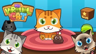 My Virtual Cat  Cute Kids Game for iPhone and Android [upl. by Aisirtap]