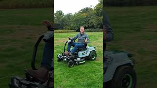 EGOs Brand New Zero Turn Mower with Steering Wheel [upl. by Redmer]