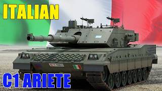 The Italian C1 Ariete can it be compared to the Gremen Leopard 2 tank [upl. by Oregolac]