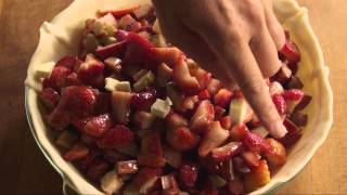 How to Make Strawberry Rhubarb Pie  Strawberry Rhubarb Pie Recipe  Allrecipescom [upl. by Ger]