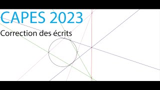 Correction des écrits du CAPES de maths 2023 Partie 2 [upl. by Boorman]