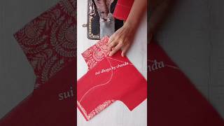 Evergreen blouse design shorts ytshorts tranding blouse suidhagabychanda blousestitching diy [upl. by Hsejar211]