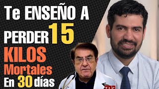 CÓMO PERDER 15 KILOS EN 30 DIAS  DIETA DEL DOCTOR LEVI  DR NOWZARADAN KILOS MORTALES [upl. by Hamehseer]