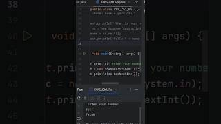 Java program to detect  Integer or not  🔥🔥 shorts coding java [upl. by Ynad]