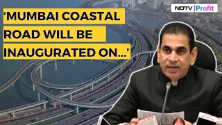 BMC Commissioner Gives Major Update On Mumbai Coastal Road Project Will Be Inaugurated By [upl. by Oinoitna698]