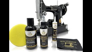 Sewserious Vintage Sewing Machine Restoration Kit [upl. by Bil677]