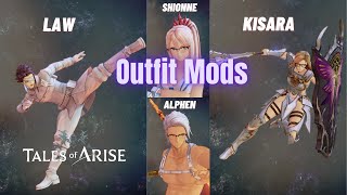 Tales of Arise Outfit Mods Showcase feat Level 99 Sword Ranker [upl. by Perkin]