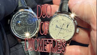 JaegerLeCoultre Duometre quantième lunaire and chronographe [upl. by Nnod]