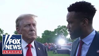 Lawrence Jones Trump is first Republican candidate to go to Black community in 50 years [upl. by Gardas]