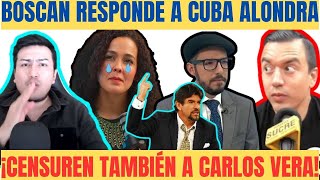 Andersson Boscan pide CENSURAR también a CARLOS VERA y Lenin Artieda así como a CUBA ALONDRA [upl. by Wyon]