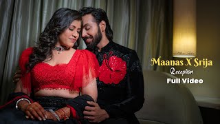 Maanas Nagulapalli x Srija wedding Reception  Full Video [upl. by Dulsea922]