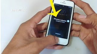 How to Fix iPhone is disable Connect to iTunes  EralPhone [upl. by Downe642]