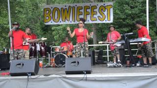 Good Kemistry Band performing at Bowie Fest [upl. by Yrekcaz]