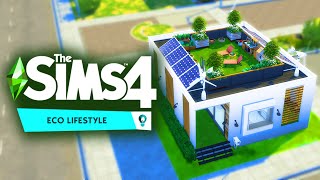 Building an ECO CUBE Home  The Sims 4 Eco Lifestyle [upl. by Cthrine]