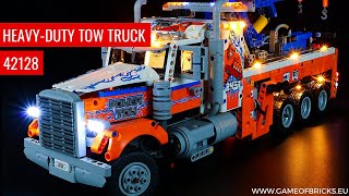 LEGO Heavyduty Tow Truck 42128 Light Kit [upl. by Japha252]