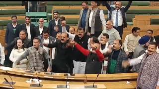 Resolution on restoration of Special Status viz Article 370 passed in JampK assembly with voice vote [upl. by Dihsar]