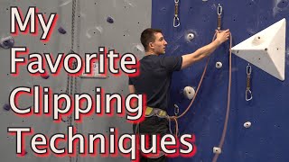 Clipping Technique for Sport Climbers  E40 [upl. by Sackman]