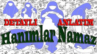 Hanımlar İçin  Namaz Nasıl Kılınır  Namaz Kılmayı Öğreniyorum [upl. by Ainud]