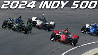 The 2024 iRacing Indy 500  Twitch VOD [upl. by Reppart]