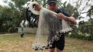 How to throw cast net …2024 [upl. by Deloris611]