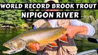 World Record Brook Trout  Nipigon River [upl. by Moffit]