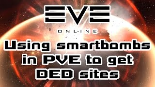 Eve Online  Using smartbombs in PVE [upl. by Helbonna747]