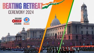 LIVE  Beating Retreat 2024  Annual Musical Extravaganza  29th January 2024 [upl. by Coke]