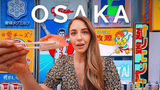 48 Hours exploring OSAKA 🇯🇵 Street Food  Hidden Gems [upl. by Green]