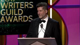 The 2017 Writers Guild Award for Animation goes to BoJack Horseman’s Joe Lawson [upl. by Neerol]