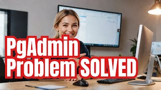 PgAdmin 4 Server Could not be contacted Problem SOLVED in 2 Minutes [upl. by Ttnerb]