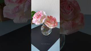 How to make Easy Tissue Paper Flowers Easy tissue paper rose making tissue se kya banaa sakte hai [upl. by Sandberg]