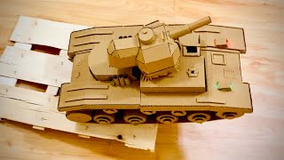 How to build a tank from cardboards [upl. by Assillem921]