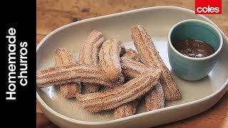 How to make homemade churros with Dani Venn [upl. by Niarbo]