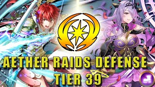 AETHER RAIDS DEFENSE Camilla and Hinoka’s Revelation Chaos Season Tier 39 Defense 17 [upl. by Reppart]