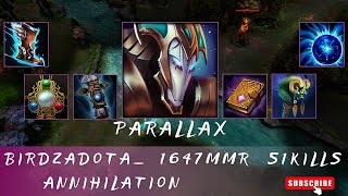 HoN  Mid Wars  Parallax  BIRDZADOTA  1647 MMR [upl. by Ynnob]