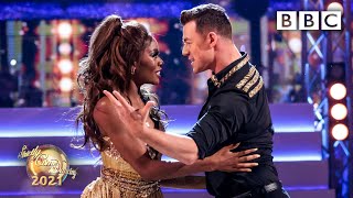 AJ and Kai Salsa to Rhythm Is Gonna Get YouGet On Your Feet by Gloria Estefan ✨ BBC Strictly 2021 [upl. by Kerns]