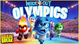 🥇 Inside Out Olympics 🥇 Brain Break for Kids 🥇 Just Dance 🥇 Danny GoNoodle 🥇 Inside Out 2 [upl. by Neerhtak]