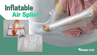 Inflatable Air Splint for HandWristElbowArmAnkle  Rescue Kit [upl. by Nordek]