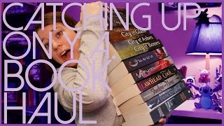 Catching Up on YA BOOK HAUL  March 2015 [upl. by Annawal372]