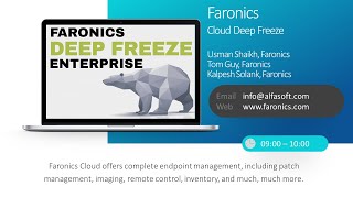 Faronics  Cloud Deep Freeze Alfasoft Online Developer Day 2022 [upl. by Babcock]