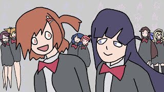 Shoujo✨Kageki Revue Starlight OP Drawn In Paint [upl. by Joane]