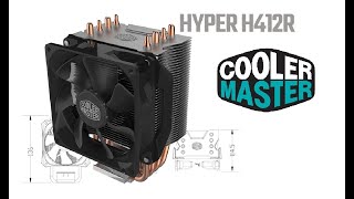 Hyper H412R Cooler Master Assembly [upl. by Pitts]