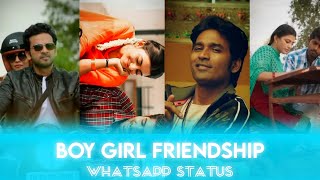 BOY GIRL FRIENDSHIP 💞 WHATSAPP STATUS TAMIL 💞💞 [upl. by Nelon]