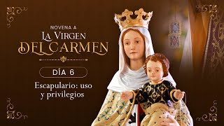 Día 6  Escapulario uso y privilegios  Novena a la Virgen del Carmen [upl. by Ojok949]