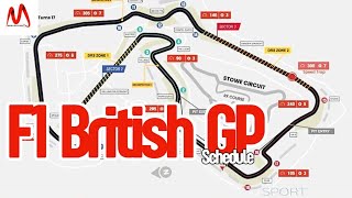 F1 BRITISH GP SCHEDULE VERSTAPPEN STRUGGLES TO WIN AT SILVERSTONE‼️ [upl. by Helaine]